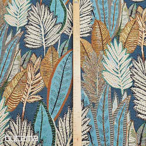 Tissu tapisserie SAFIA BLEU