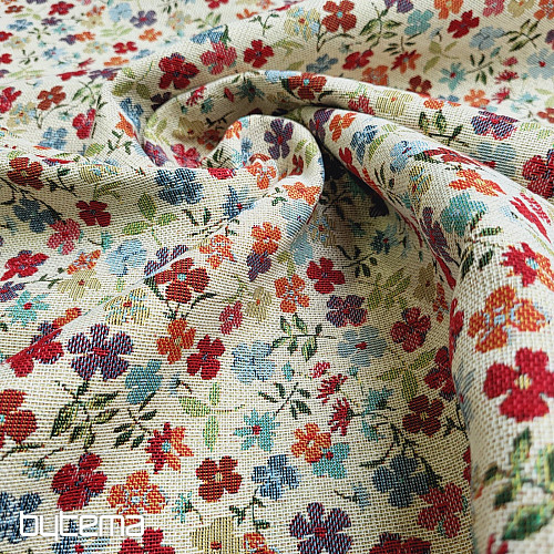 Tissu pour tapisserie BADI FLEURS