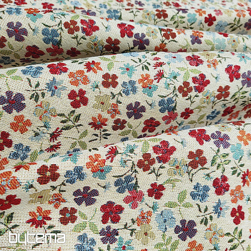 Tissu pour tapisserie BADI FLEURS