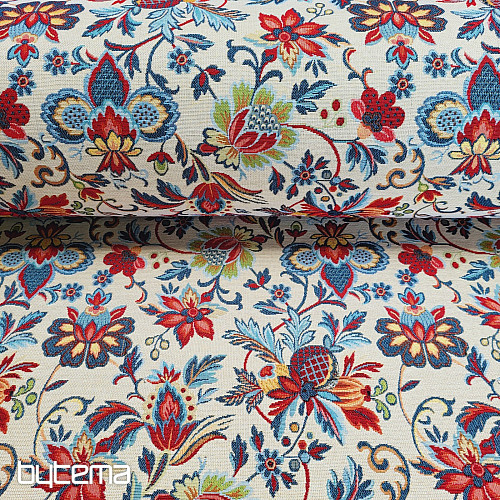 Tissu tapisserie CAMELA beige