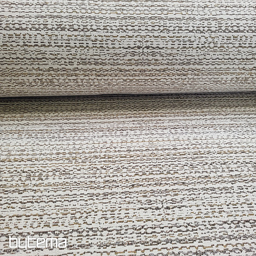 Tissu tapisserie GLADIS STRIPE beige