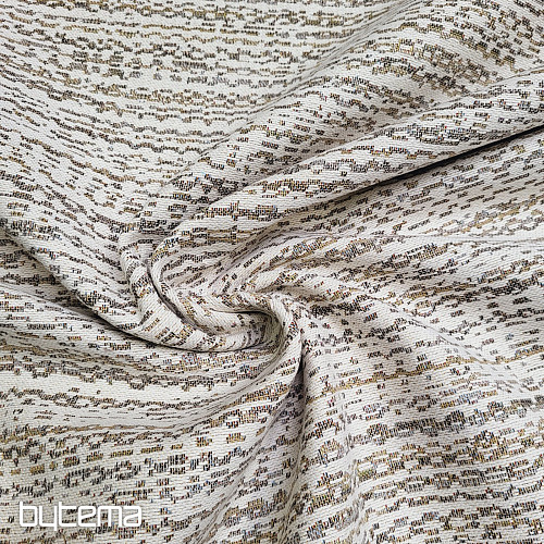 Tissu tapisserie GLADIS STRIPE beige