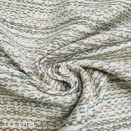 Tissu tapisserie GLADIS STRIPE bleu