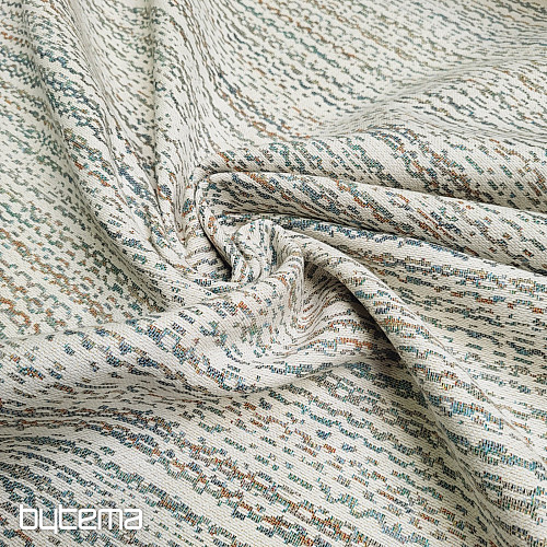 Tissu tapisserie GLADIS STRIPE bleu