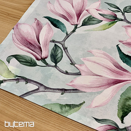 Foulard décoratif MAGNOLIE vert