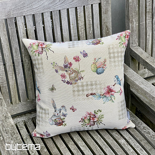 Housse de tapisserie de Pâques LAPIN BEIGE
