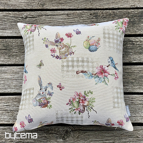 Housse de tapisserie de Pâques LAPIN BEIGE