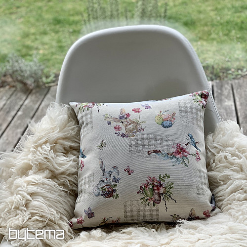 Housse de tapisserie de Pâques LAPIN BEIGE