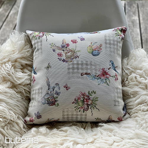 Housse de tapisserie de Pâques LAPIN BEIGE
