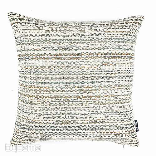 Taie d'oreiller tapisserie GLADIS STRIPE bleu