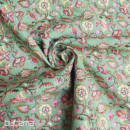 Tissu tapisserie MALVARROSA VERT