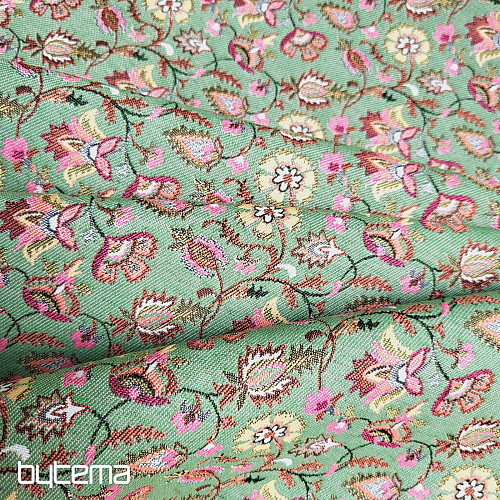 Tissu tapisserie MALVARROSA VERT