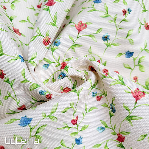 Tissu décoratif MINI FLEURS