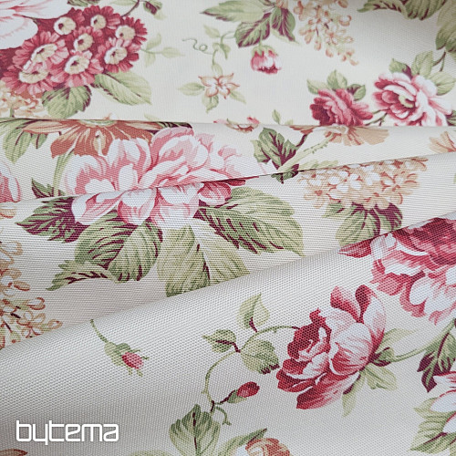 Tissu décoratif DOMINA GRANDE FLEUR