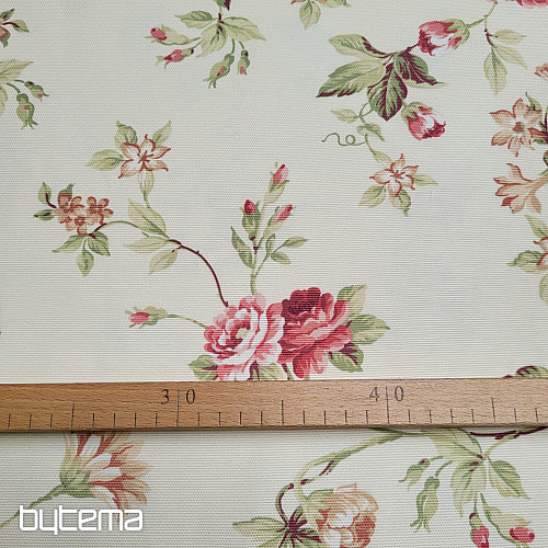 Tissu décoratif CAÉSAR PETITE FLEUR