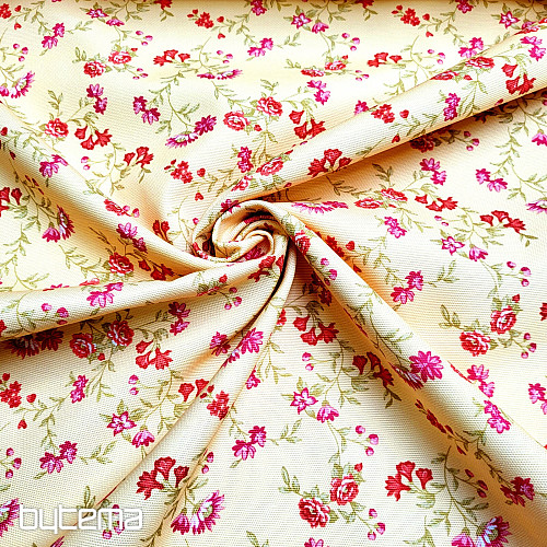 Tissu décoratif RÓMULO YELLOW MINI FLOWER