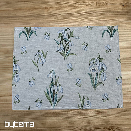 Set de table en tapisserie PERCE-NEIGE