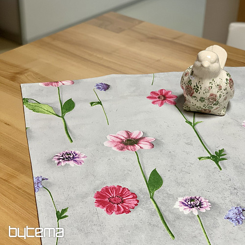 Nappe FLEURS PEINTES