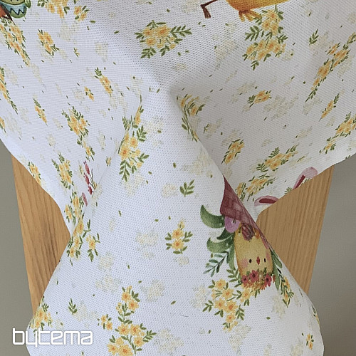 Nappe de Pâques POULETS ET ŒUFS
