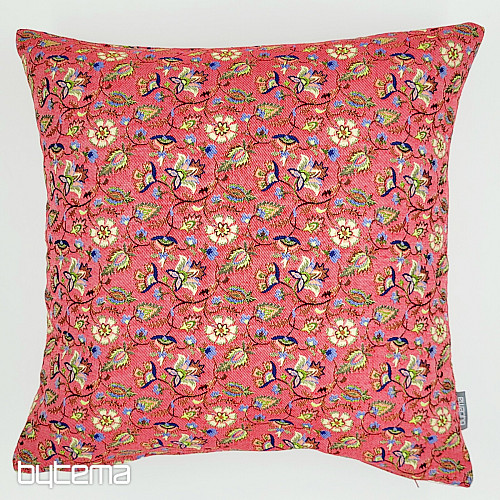 Housse de coussin tapisserie MALVARROSA ROUGE