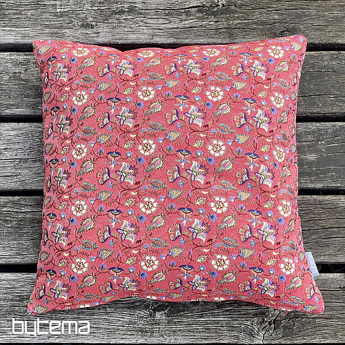 Housse de coussin tapisserie MALVARROSA ROUGE