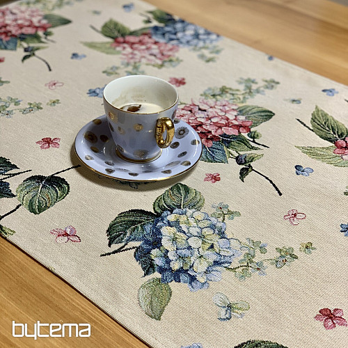 Nappe et foulard en tapisserie HORTENZIE ZOE