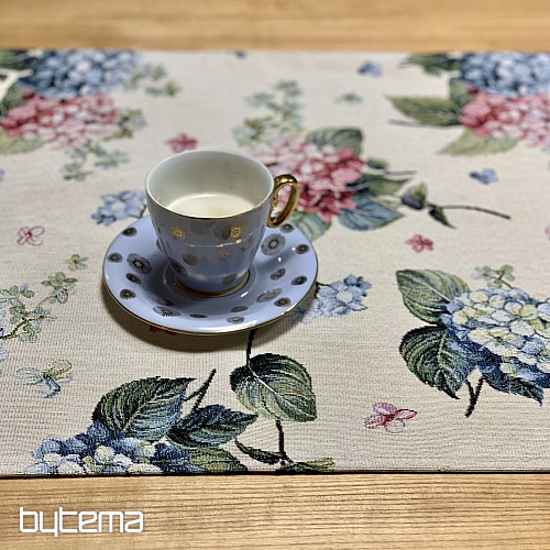 Nappe et foulard en tapisserie HORTENZIE ZOE