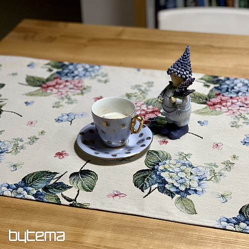 Nappe et foulard en tapisserie HORTENZIE ZOE