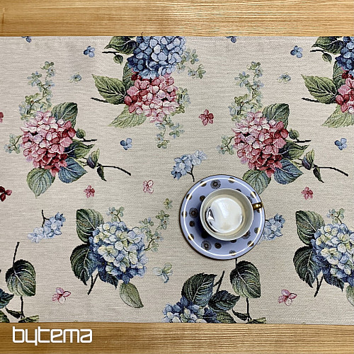 Nappe et foulard en tapisserie HORTENZIE ZOE