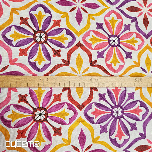 Tissu décoratif JONELA VIOLET