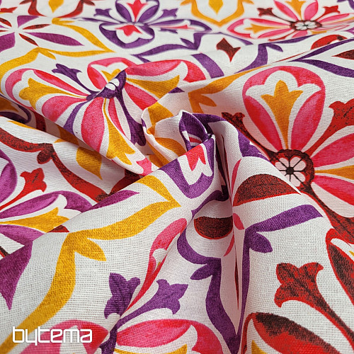 Tissu décoratif JONELA VIOLET