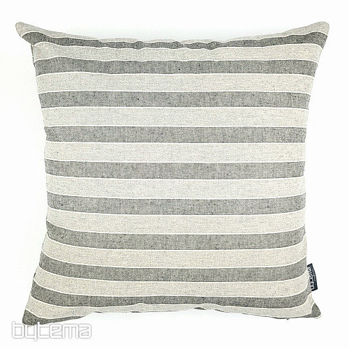 Taie d&#39;oreiller décorative TREBOL STRIPES GREY