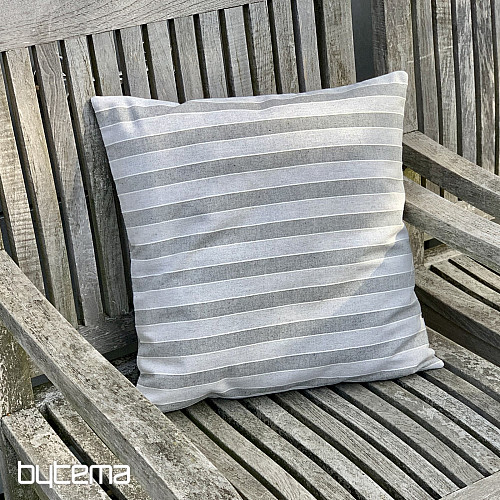Taie d&#39;oreiller décorative TREBOL STRIPES GREY