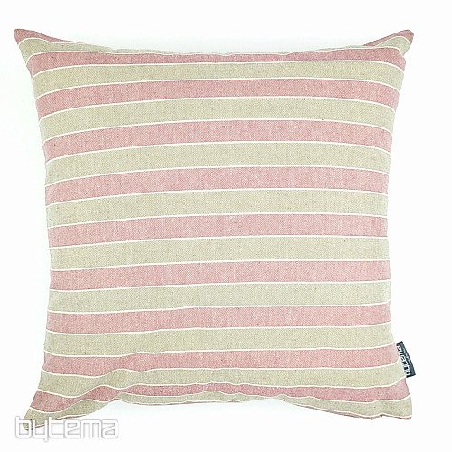 Taie d&#39;oreiller décorative TREBOL PINK STRIPES