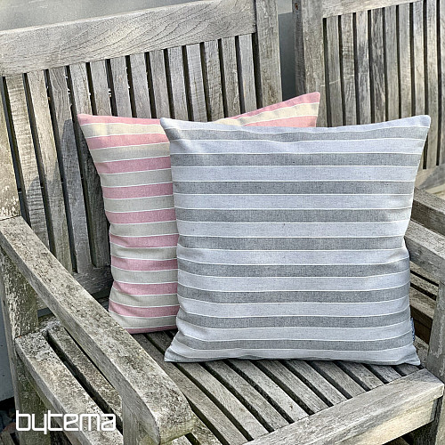 Taie d&#39;oreiller décorative TREBOL PINK STRIPES
