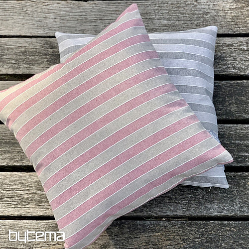 Taie d&#39;oreiller décorative TREBOL PINK STRIPES