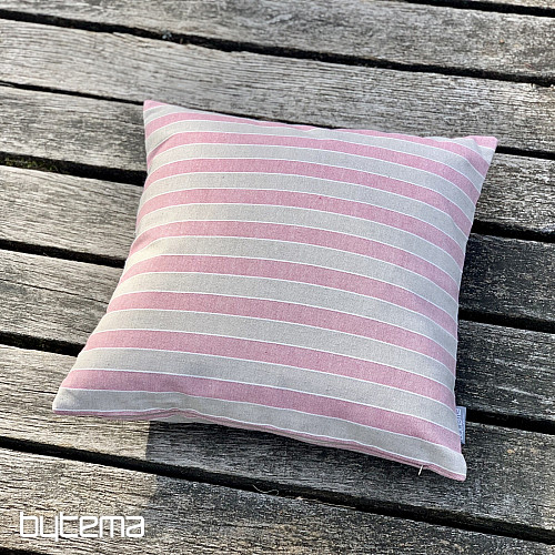 Taie d&#39;oreiller décorative TREBOL PINK STRIPES