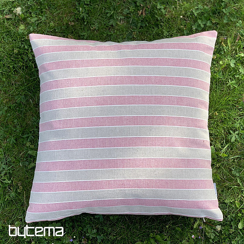 Taie d&#39;oreiller décorative TREBOL PINK STRIPES