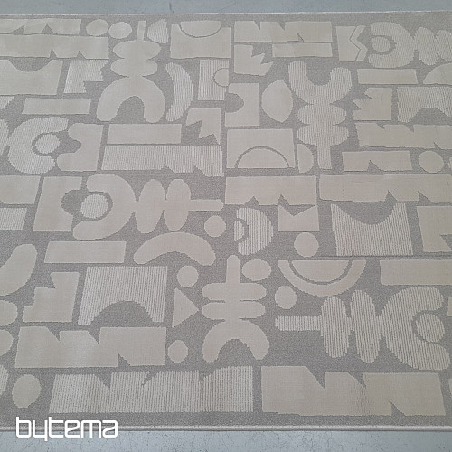 Tapis pièce BOHO géométrie