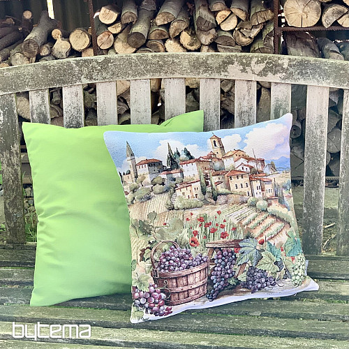 Taie d'oreiller décorative LISO vert frais