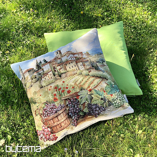 Taie d'oreiller décorative LISO vert frais
