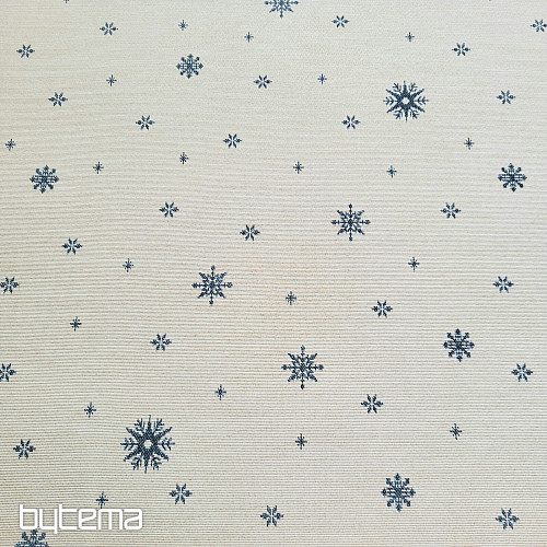 Tissu tapisserie SOFT FLAKE BLUE