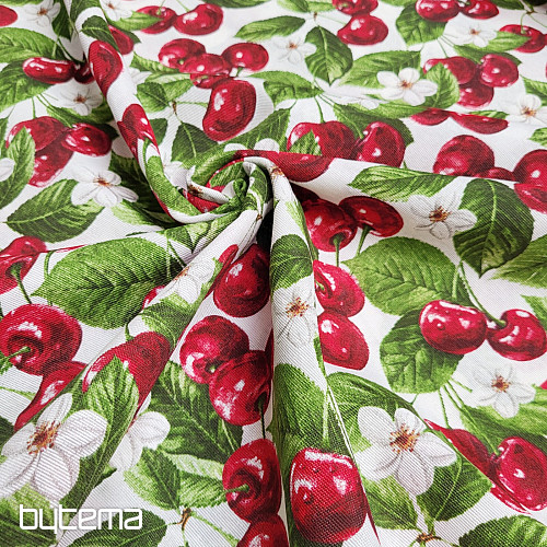 Tissu décoratif CERISES