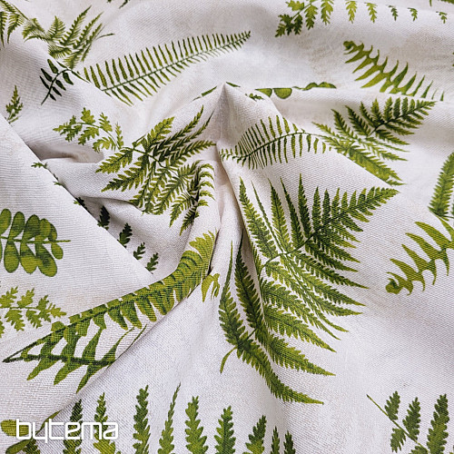Tissu décoratif VERT FOUGÈRE