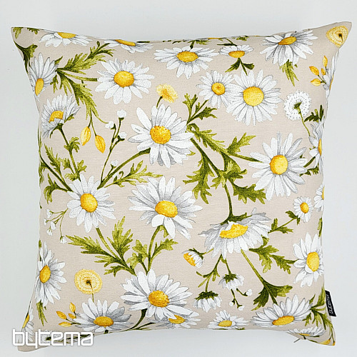 Taie d'oreiller décorative MARGUERITES