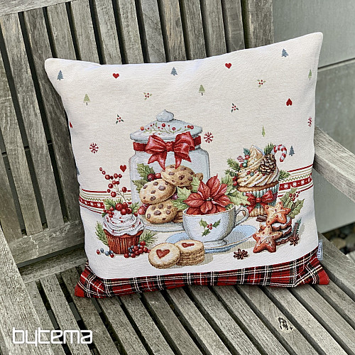 Housse de tapisserie de Noël BONBONS DE NOËL