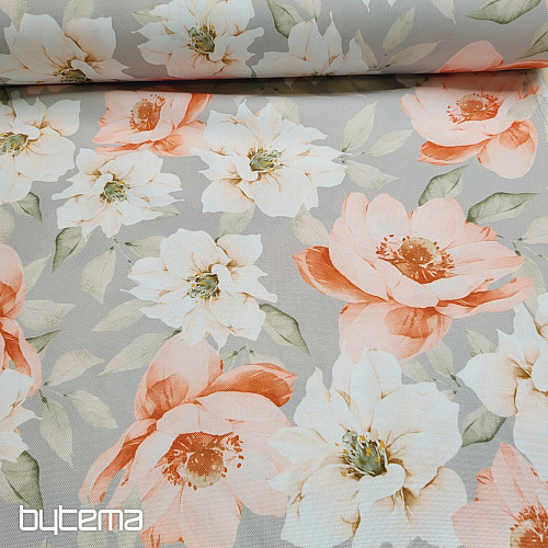 Tissu décoratif OXFORD FLEUR D'ORANGE