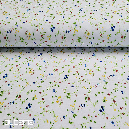 Tissu décoratif MINI FLEURS
