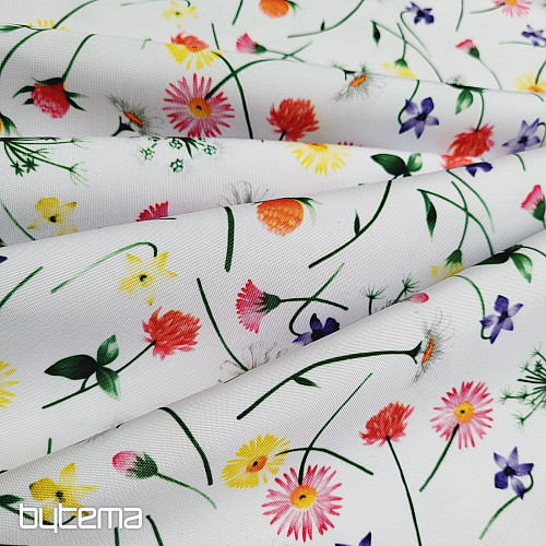 Tissu décoratif MINI FLEURS