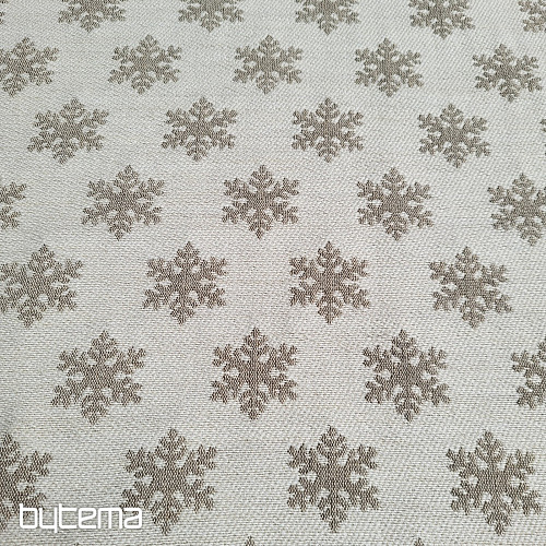 Tissu décoratif luxueux FLAKES GREEN